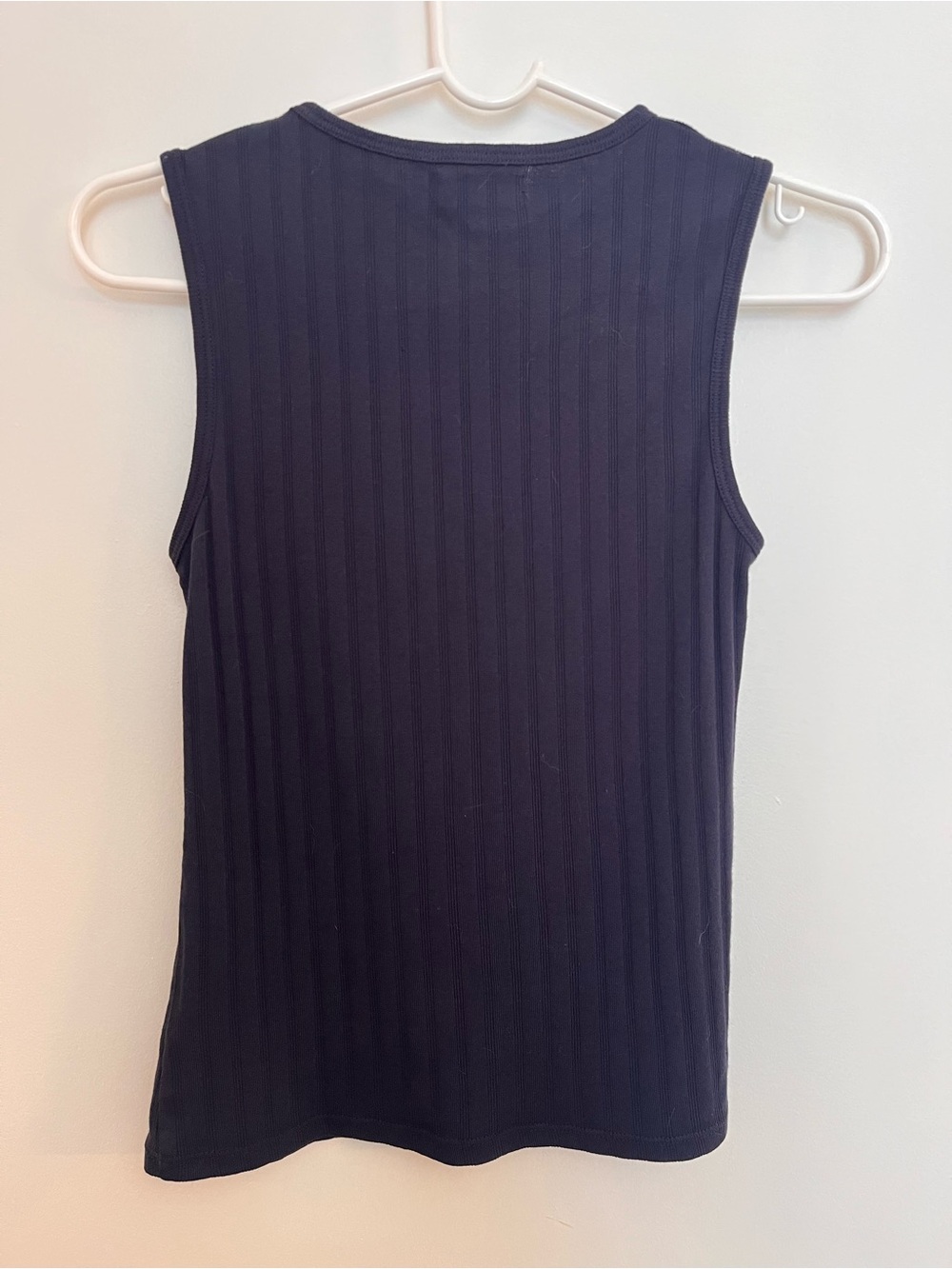 RLT Wide Ribbed Tank Navy Medium - Picture 7 of 10